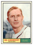 1961 Topps Baseball #505 Red Schoendienst Cardinals NR-MT 466938