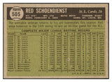 1961 Topps Baseball #505 Red Schoendienst Cardinals NR-MT 466938