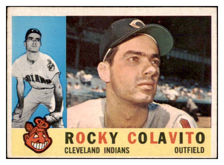 1960 Topps Baseball #400 Rocky Colavito Indians VG-EX 466948