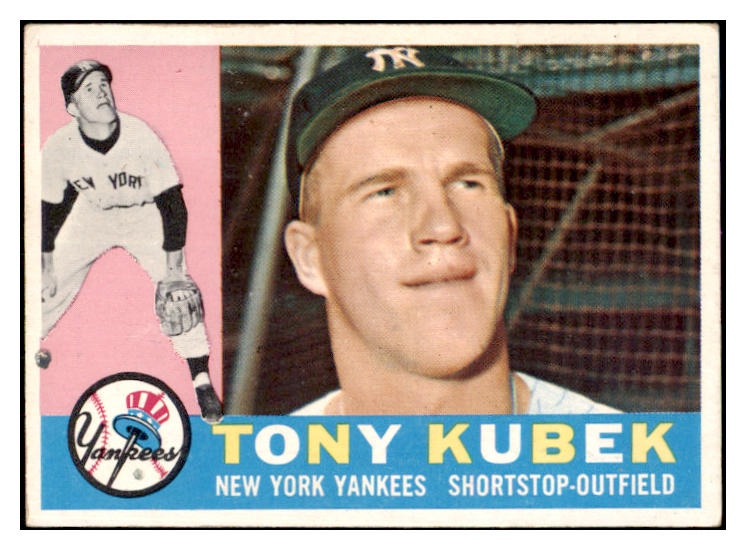 1960 Topps Baseball #083 Tony Kubek Yankees EX 466951