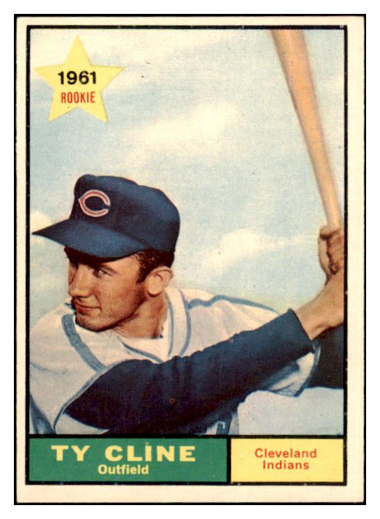 1961 Topps Baseball #421 Ty Cline Indians NR-MT 466955