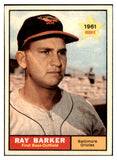 1961 Topps Baseball #428 Ray Barker Orioles EX-MT 466968