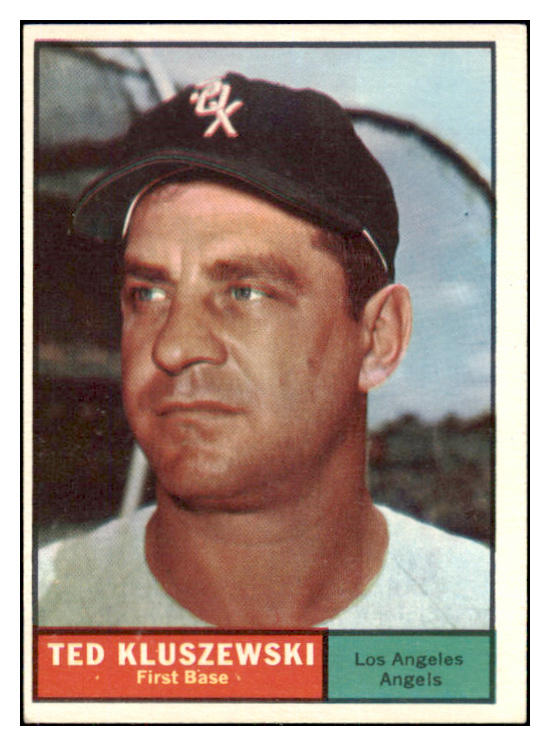 1961 Topps Baseball #065 Ted Kluszewski Angels EX-MT 466970