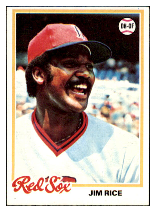 1978 Topps Baseball #670 Jim Rice Red Sox EX-MT 466980