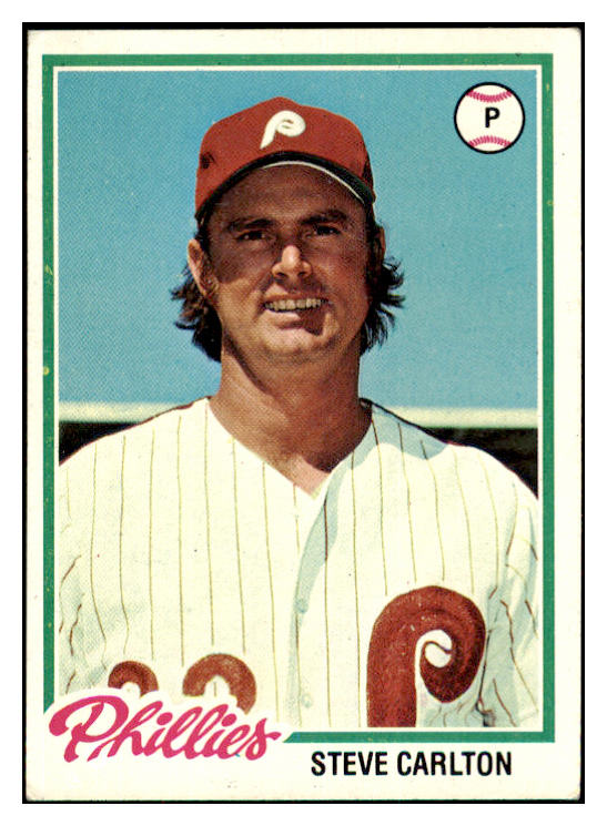 1978 Topps Baseball #540 Steve Carlton Phillies EX 466981
