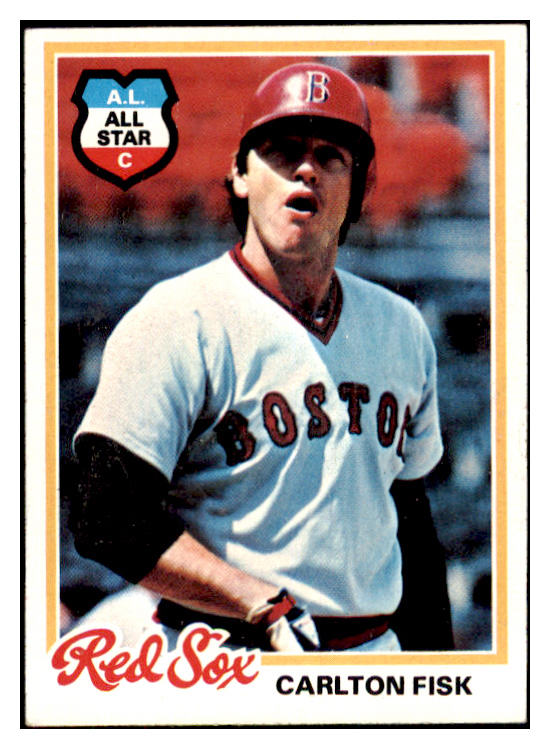 1978 Topps Baseball #270 Carlton Fisk Red Sox EX-MT 466983