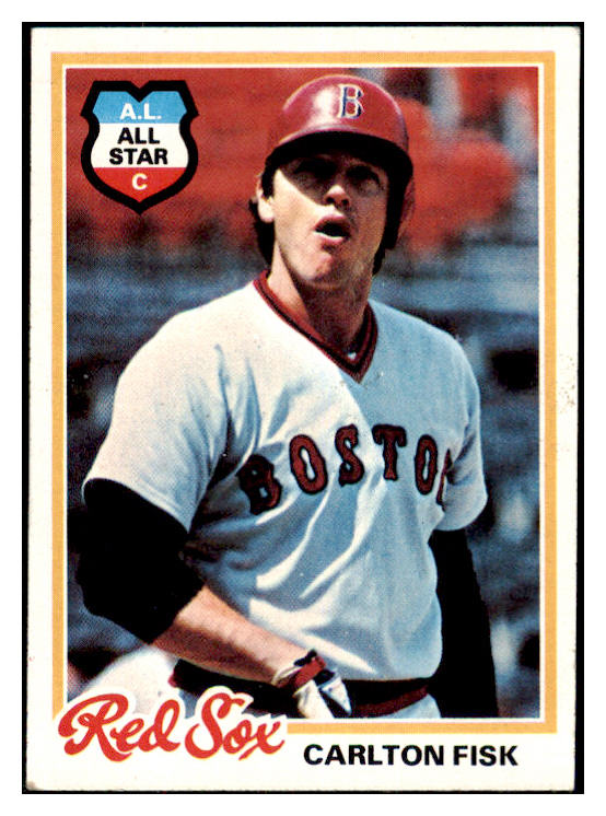 1978 Topps Baseball #270 Carlton Fisk Red Sox EX-MT 466984