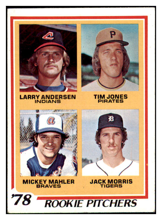 1978 Topps Baseball #703 Jack Morris Tigers EX-MT 466985