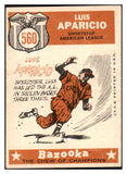 1959 Topps Baseball #560 Luis Aparicio A.S. White Sox EX 467018