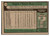 1979 Topps Baseball #115 Nolan Ryan Angels EX 467025