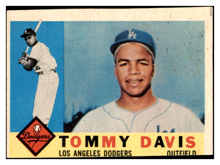 1960 Topps Baseball #509 Tommy Davis Dodgers GD-VG 467069