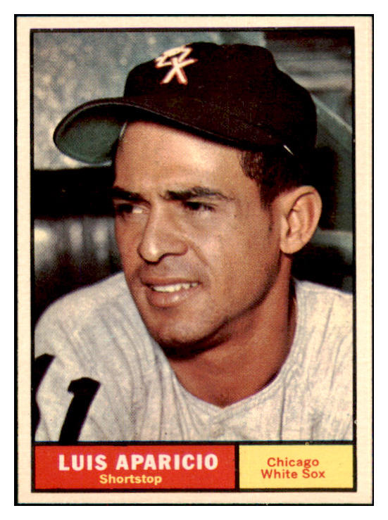 1961 Topps Baseball #440 Luis Aparicio White Sox Good 467083