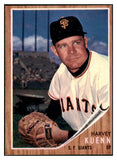 1962 Topps Baseball #480 Harvey Kuenn Giants NR-MT 467105