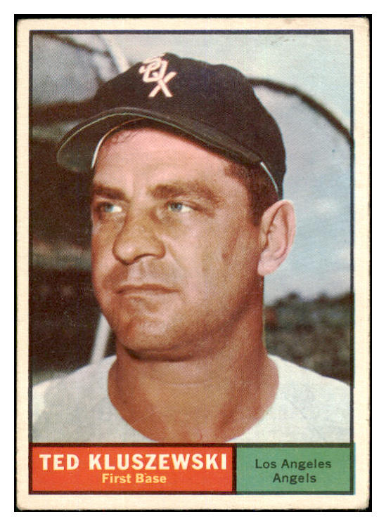1961 Topps Baseball #065 Ted Kluszewski Angels VG-EX 467124