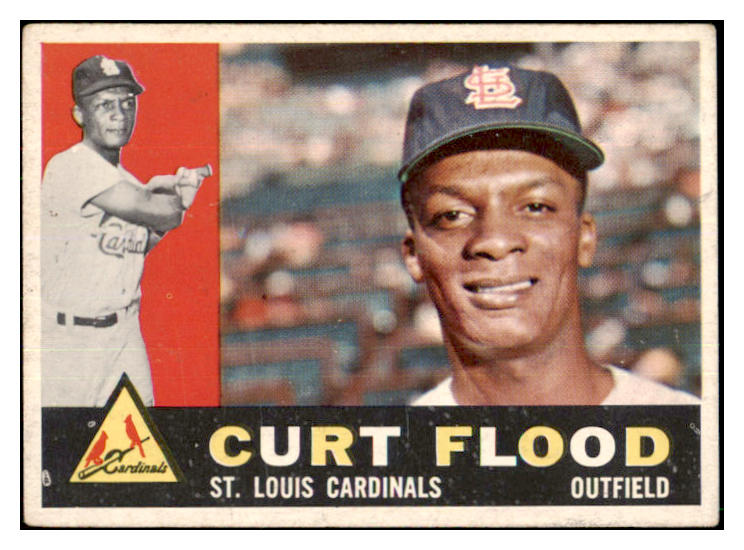 1960 Topps Baseball #275 Curt Flood Cardinals VG-EX 467138
