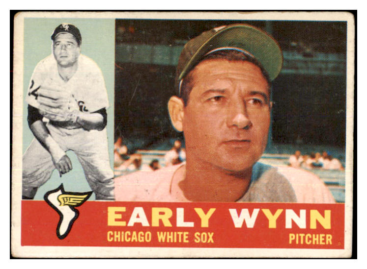 1960 Topps Baseball #001 Early Wynn White Sox VG 467151