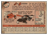 1958 Topps Baseball #115 Jim Bunning Tigers EX 467169