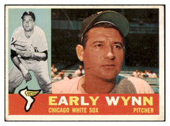 1960 Topps Baseball #001 Early Wynn White Sox VG-EX 467199