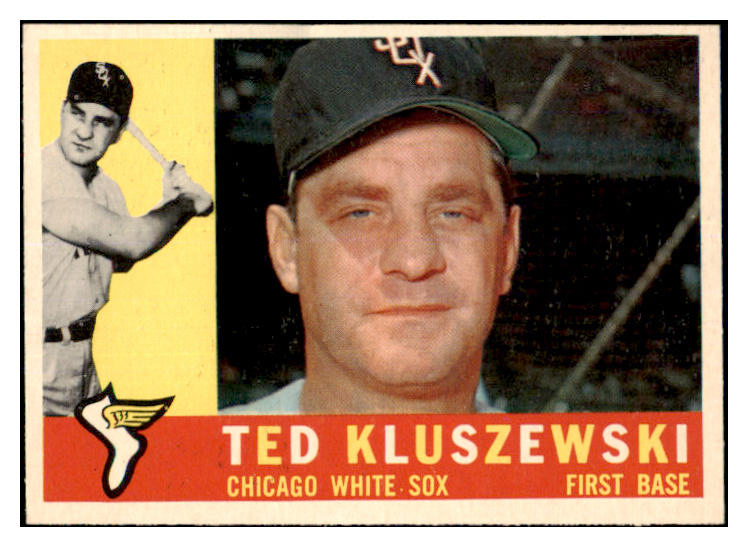 1960 Topps Baseball #505 Ted Kluszewski White Sox VG-EX 467201