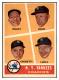 1960 Topps Baseball #465 Bill Dickey Yankees VG-EX 467203