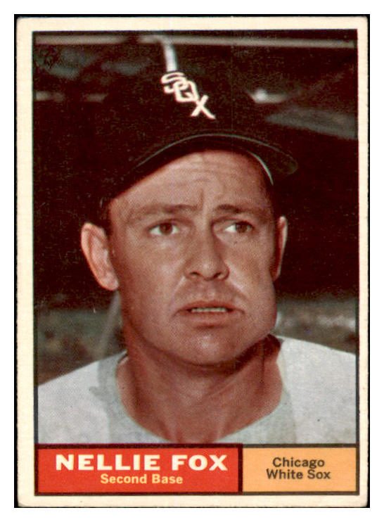 1961 Topps Baseball #030 Nellie Fox White Sox VG-EX 467217