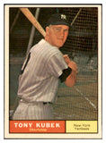 1961 Topps Baseball #265 Tony Kubek Yankees EX 467224