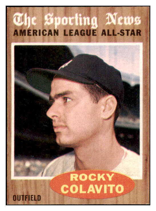 1962 Topps Baseball #472 Rocky Colavito A.S. Tigers NR-MT 467226