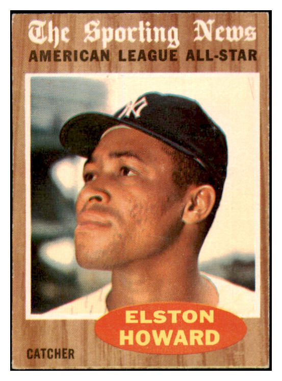 1962 Topps Baseball #473 Elston Howard A.S. Yankees EX 467230