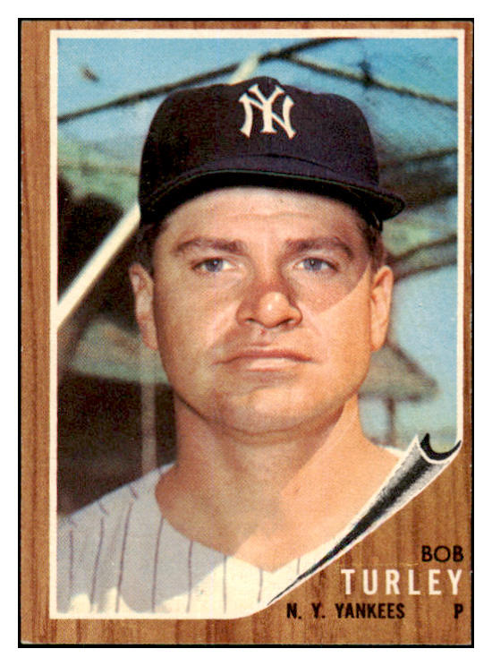 1962 Topps Baseball #589 Bob Turley Yankees NR-MT 467231