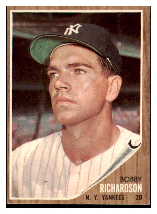 1962 Topps Baseball #065 Bobby Richardson Yankees EX 467237