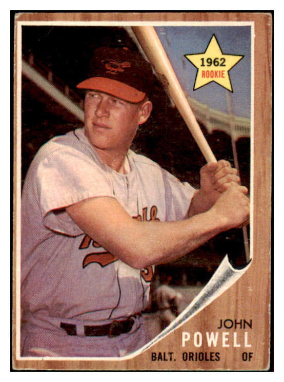 1962 Topps Baseball #099 Boog Powell Orioles VG 467239