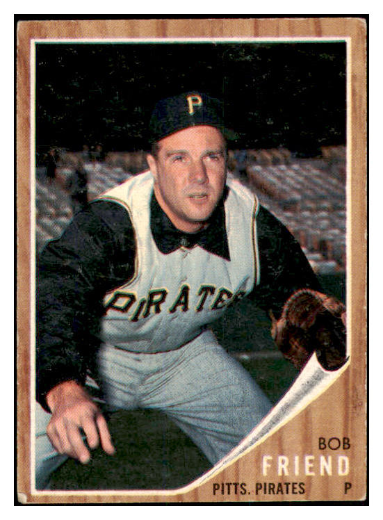 1962 Topps Baseball #520 Bob Friend Pirates GD-VG 467240