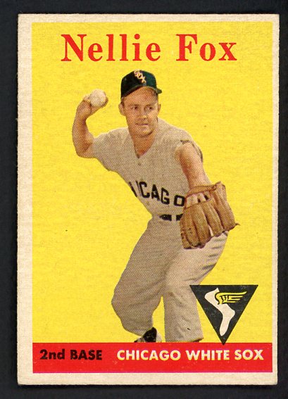 1958 Topps Baseball #400 Nellie Fox White Sox VG-EX 467244
