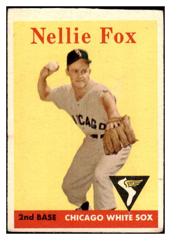 1958 Topps Baseball #400 Nellie Fox White Sox VG 467246