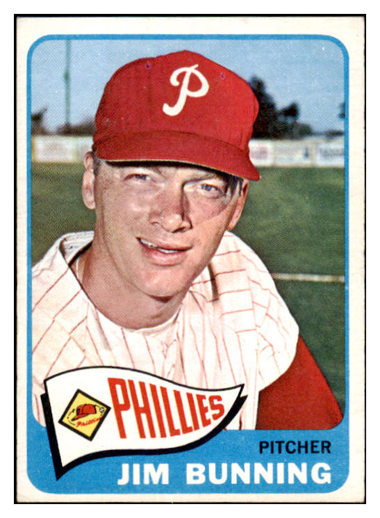 1965 Topps Baseball #020 Jim Bunning Phillies VG-EX 467256