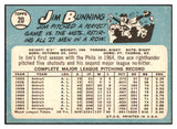 1965 Topps Baseball #020 Jim Bunning Phillies VG-EX 467256