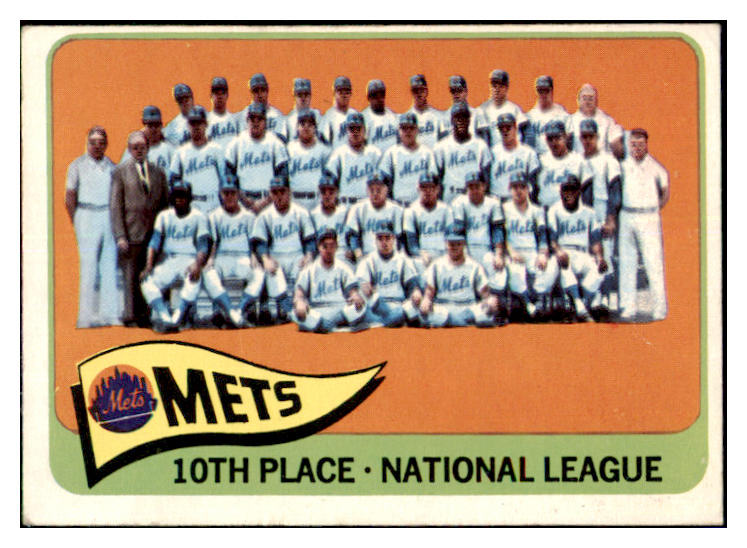 1965 Topps Baseball #551 New York Mets Team VG-EX 467258