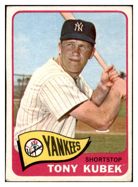 1965 Topps Baseball #065 Tony Kubek Yankees VG 467261