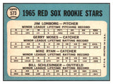 1965 Topps Baseball #573 Jim Lonborg Red Sox EX 467275
