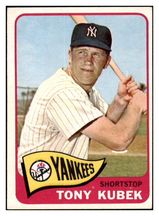 1965 Topps Baseball #065 Tony Kubek Yankees EX 467277