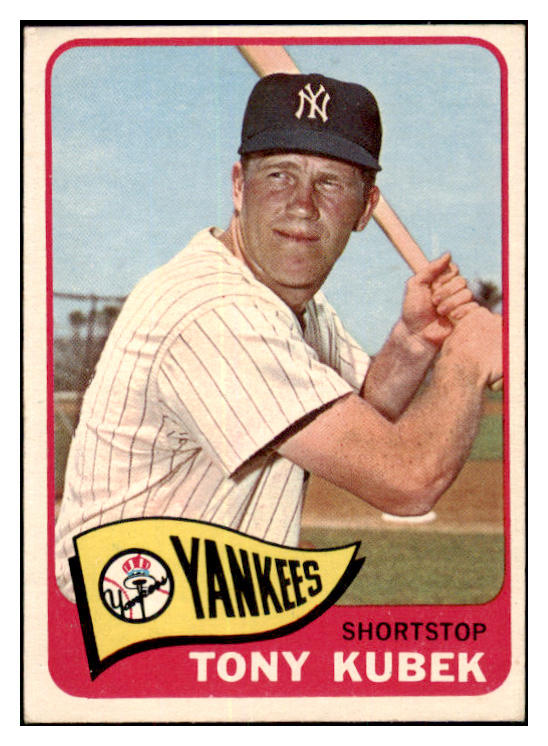 1965 Topps Baseball #065 Tony Kubek Yankees EX 467286