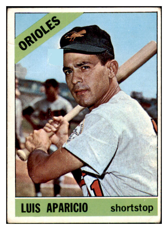 1966 Topps Baseball #090 Luis Aparicio Orioles GD-VG 467312