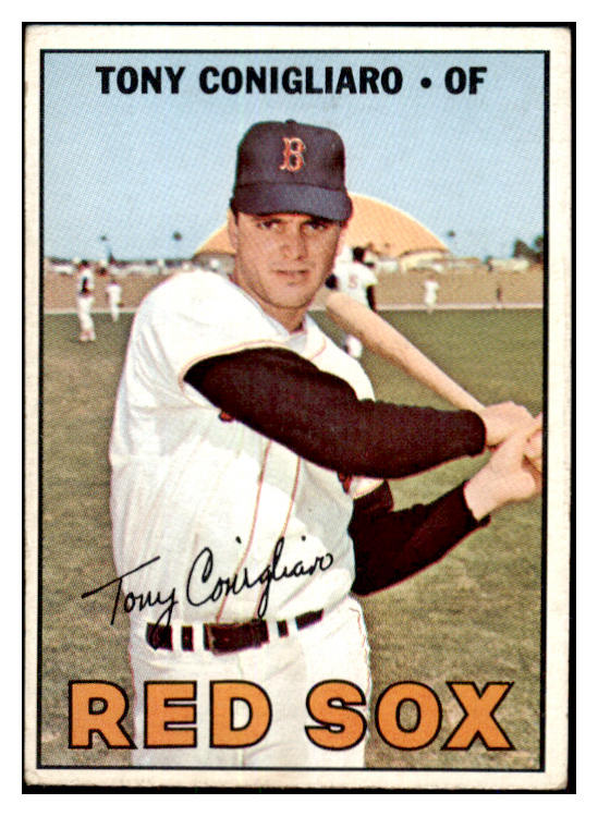 1967 Topps Baseball #280 Tony Conigliaro Red Sox VG 467337