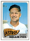 1965 Topps Baseball #485 Nellie Fox Astros VG-EX 467354