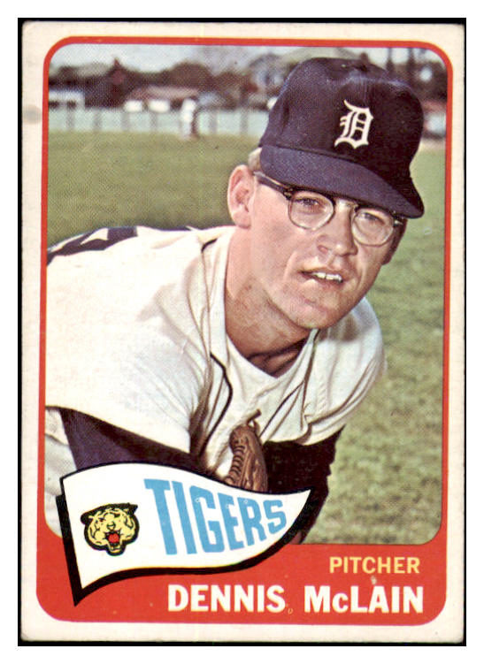 1965 Topps Baseball #236 Denny McLain Tigers VG-EX 467356