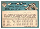 1965 Topps Baseball #236 Denny McLain Tigers VG-EX 467356