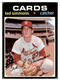 1971 Topps Baseball #117 Ted Simmons Cardinals GD-VG 467382