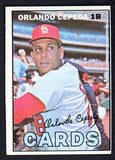1967 Topps Baseball #020 Orlando Cepeda Cardinals VG-EX 467403