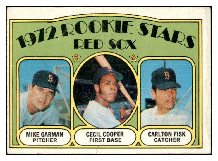 1972 Topps Baseball #079 Carlton Fisk Red Sox GD-VG 467408