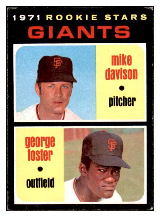 1971 Topps Baseball #276 George Foster Giants EX 467412